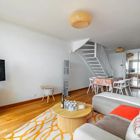 Apartmán Le Carlina By Tah - Face Mer-balcon-parking-wifi Pornichet